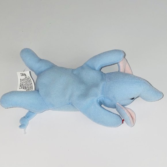 Ty Beanie Baby McDonalds Blue Peanut the Elephant 1993 - Picture 4 of 5